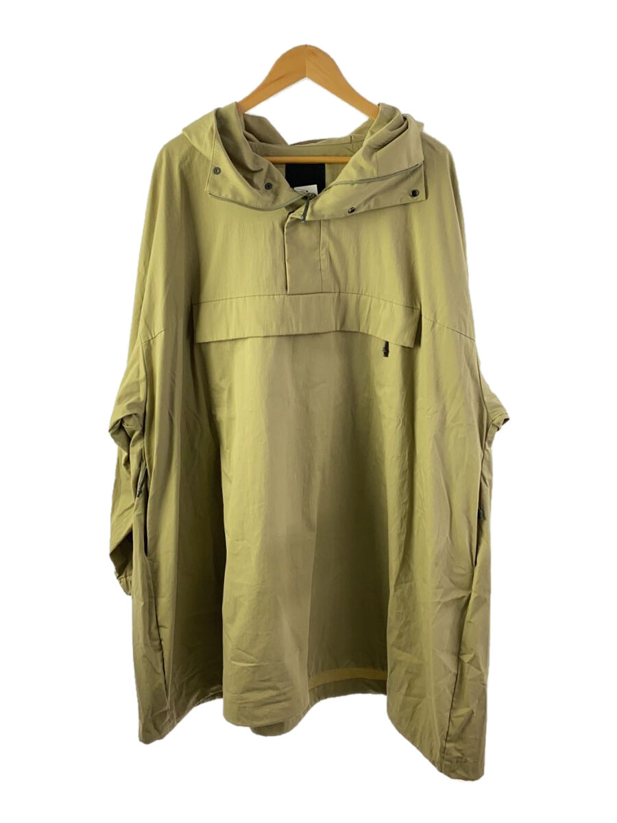【中古】LAD MUSICIAN◆75D TAFFETA BIG ANORAK PARKA/厚地の外套/42/綿織物/BEG/21119-361/? NULL ?【メンズウェア】