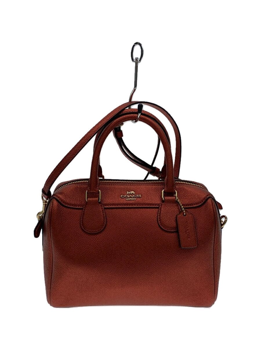 【中古】COACH◆COACH コーチ ショルダーバッグ/レザー/RED/F39706/2WAYショルダー/サッチェル【バッグ】｜2ｎｄ STREET 店