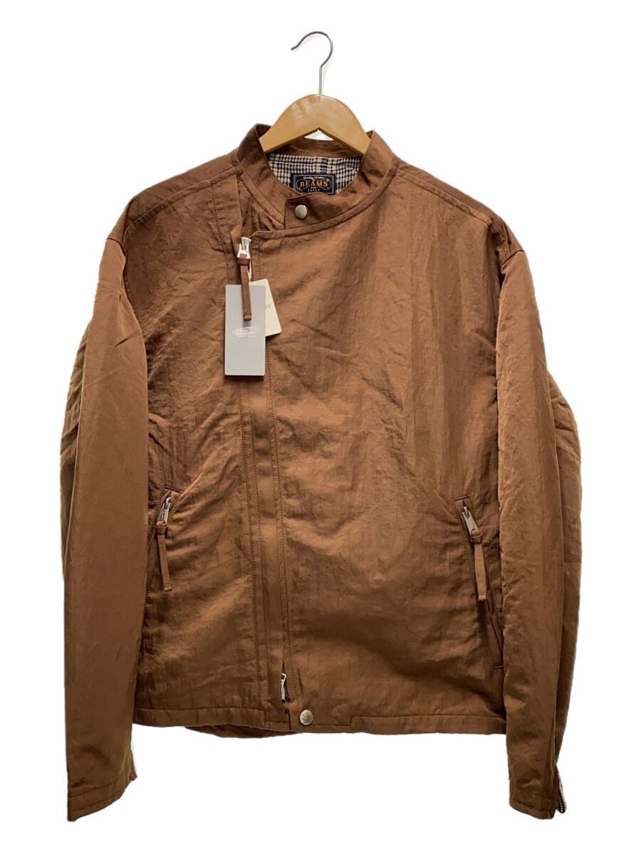 【中古】BEAMS +◆24AW/シングルライダースジャケット/XL/ナイロン/BRW/無地/38-18-0584-791//【メンズウェア】｜2ｎｄ STREET 店
