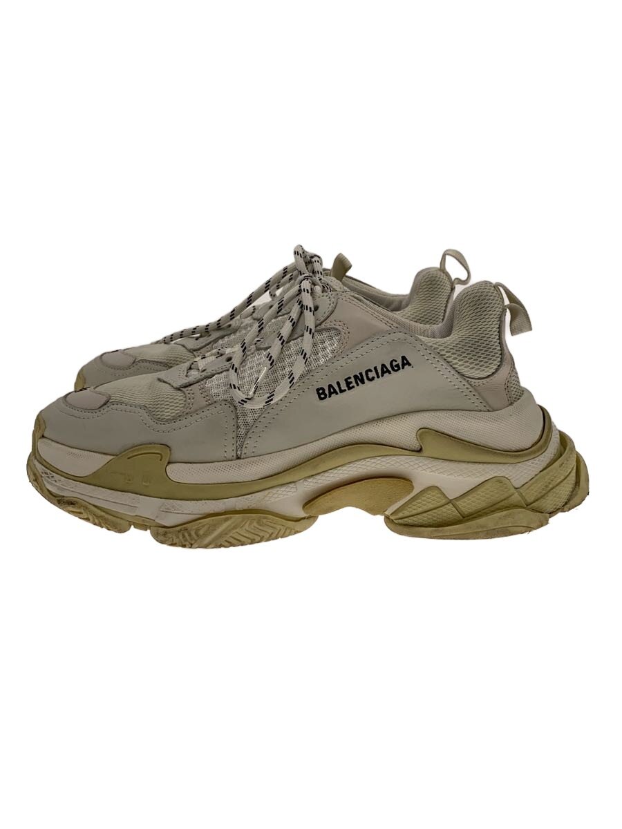 【中古】BALENCIAGA◆TRIPLE S/ローカットスニーカー/27糎/WHT/534217【シューズ】
