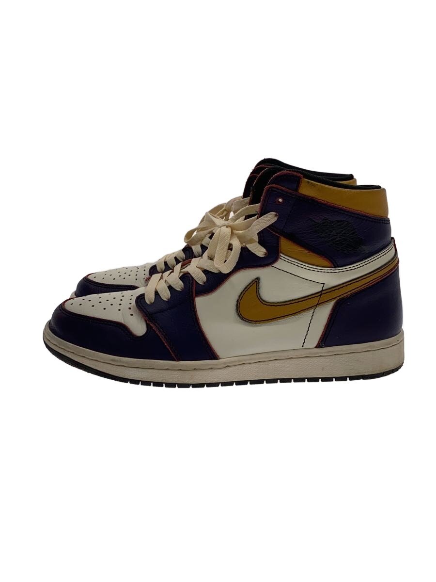 【中古】NIKE SB◆AIR JORDAN 1 RETRO HIGH/ハイカットスニーカー/26.5珊/PUP/CD6578-507//【シューズ】