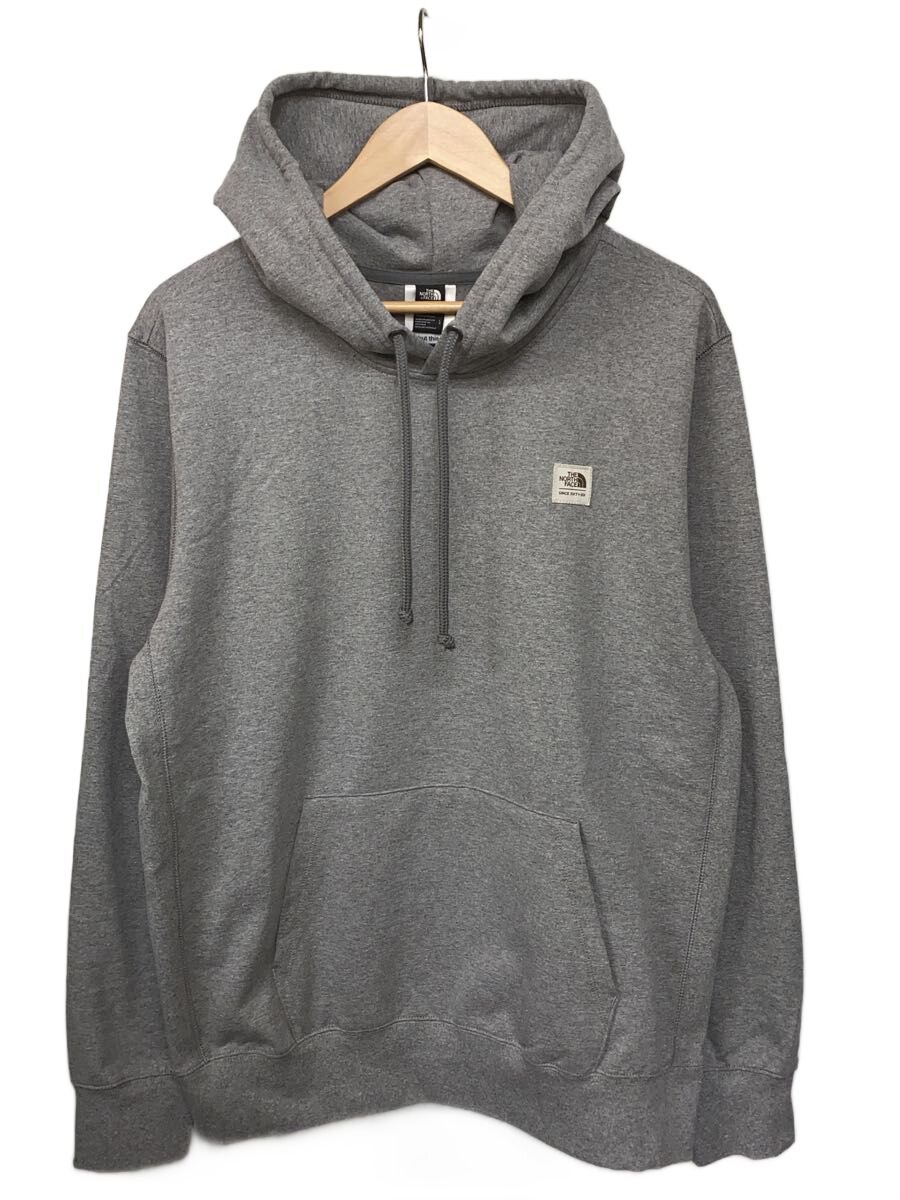 【中古】THE NORTH FACE◆パーカー/L/綿織物/GRY/A7UNU【メンズウェア】