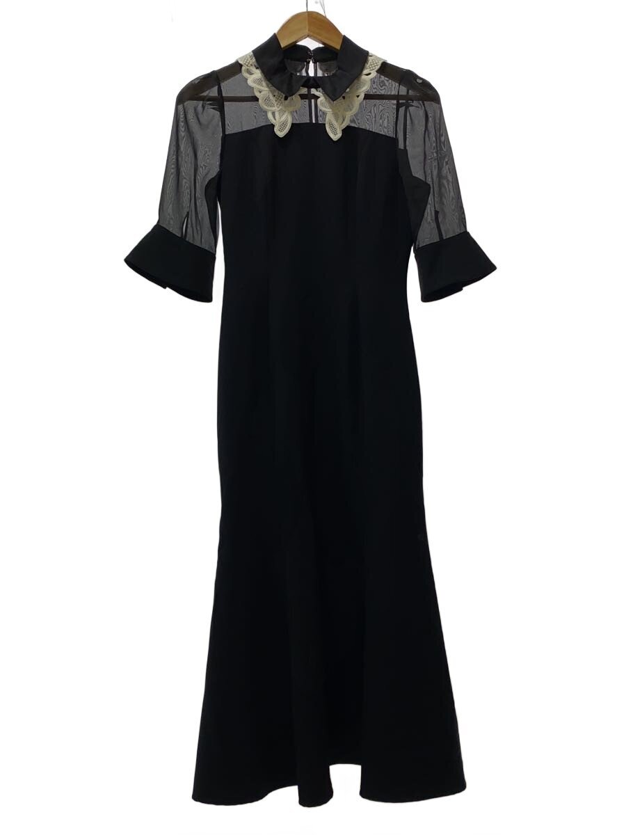 【中古】SNIDEL◆キャミワンピース/0/ポリエステル/BLK/無地/SWFO252090【レディース御召しもの】