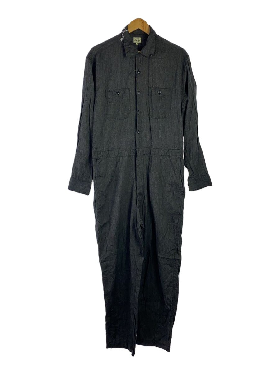 【中古】gold◆COVERT CHAMBRAY ALL IN ONE/M/綿織物/GRY/gl15478//【メンズウェア】