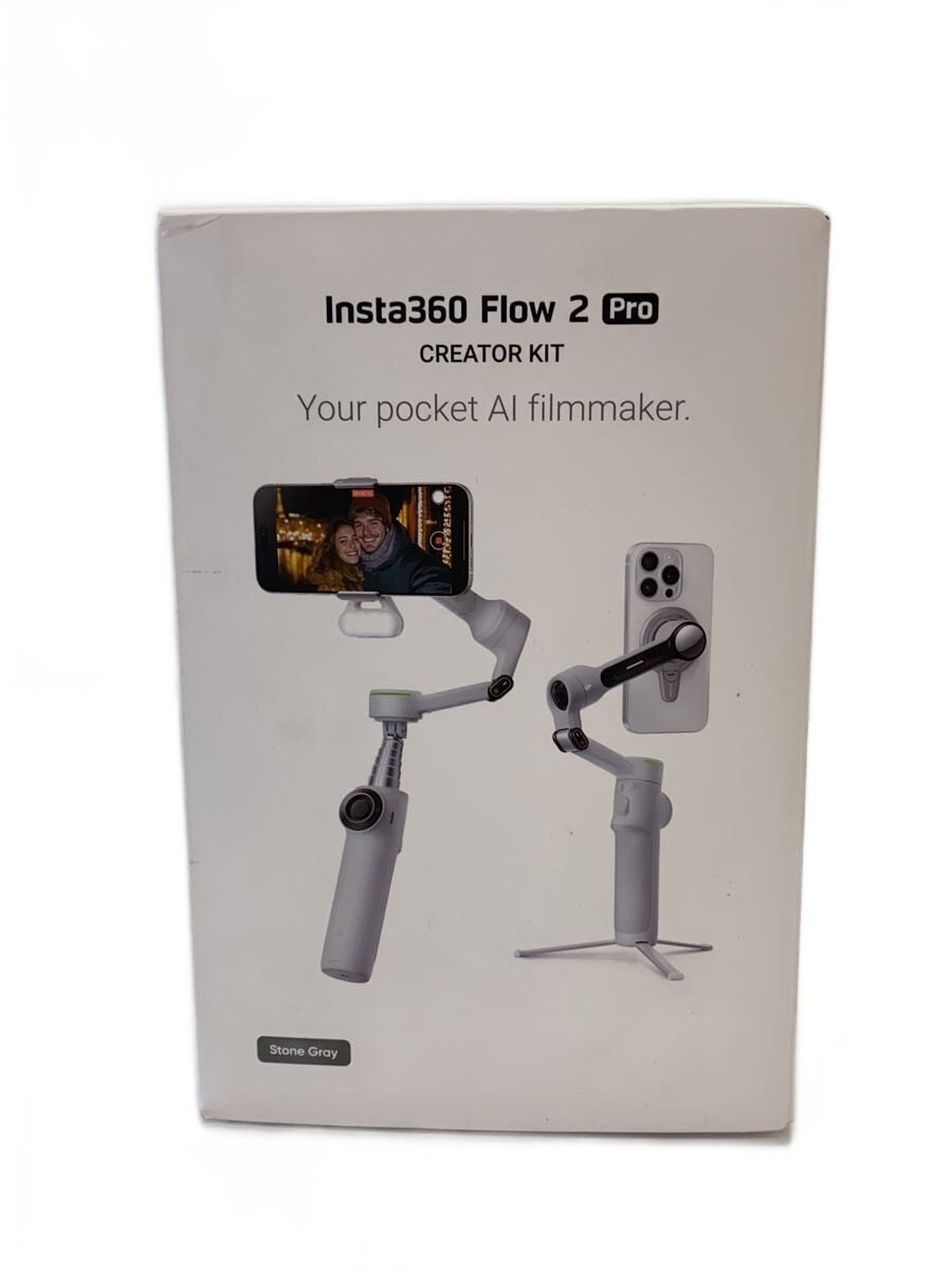 【中古】Insta360◆insta360 Flow 2 Pro CREATOR KIT/CINSABQB【家電・視覚的・オーディオ】