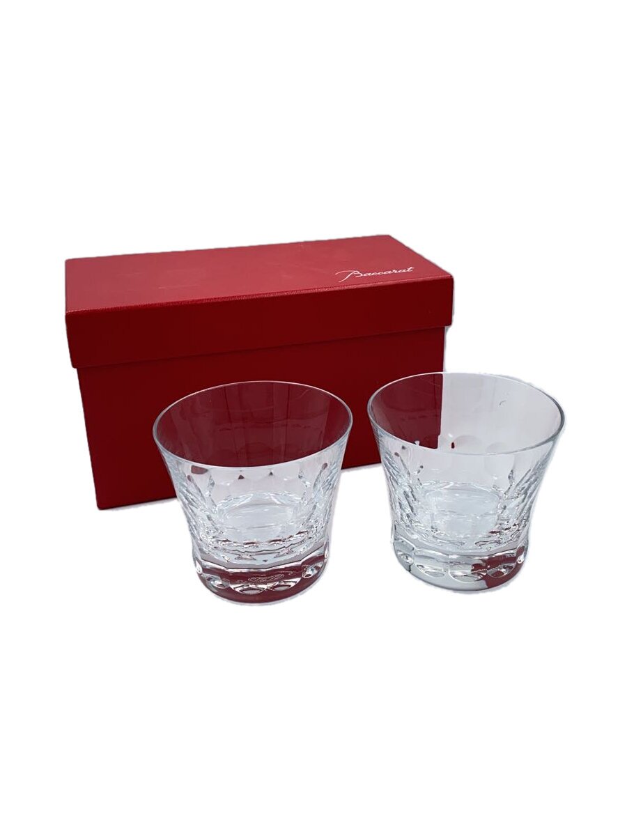 【中古】Baccarat◆グラス/2点セット/CLR/イヤータンブラー/BIBA【キッチン用品】