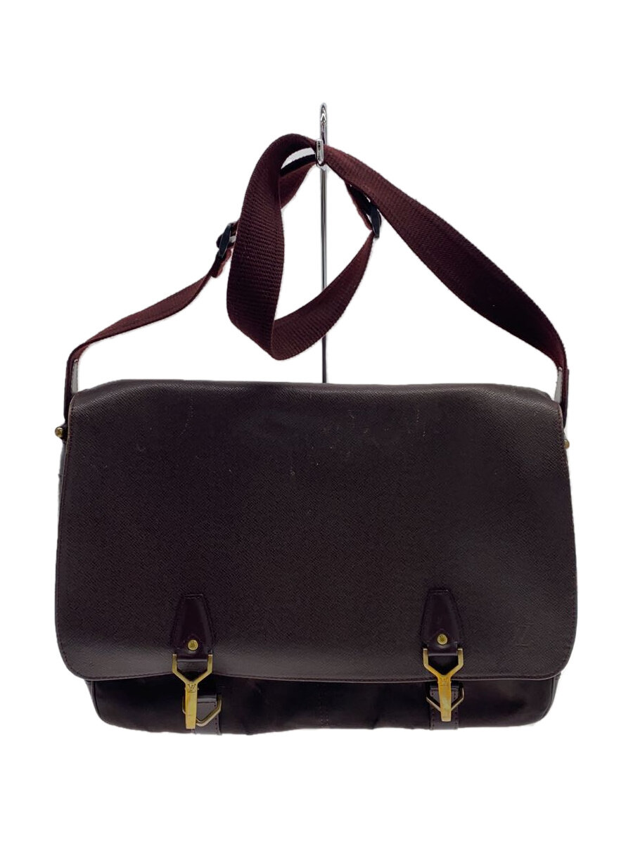 【中古】LOUIS VUITTON◆デルスー_タイ王国ガ_BRD/なめし革/BRD/無地//【御徒面子】