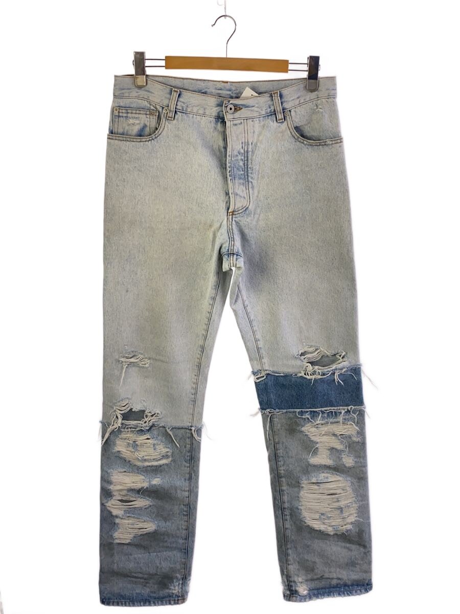 【中古】HERON PRESTON◆ボトム/32/コットン/BLU/無地/hmya011s23den003【メンズウェア】｜2ｎｄ STREET 店