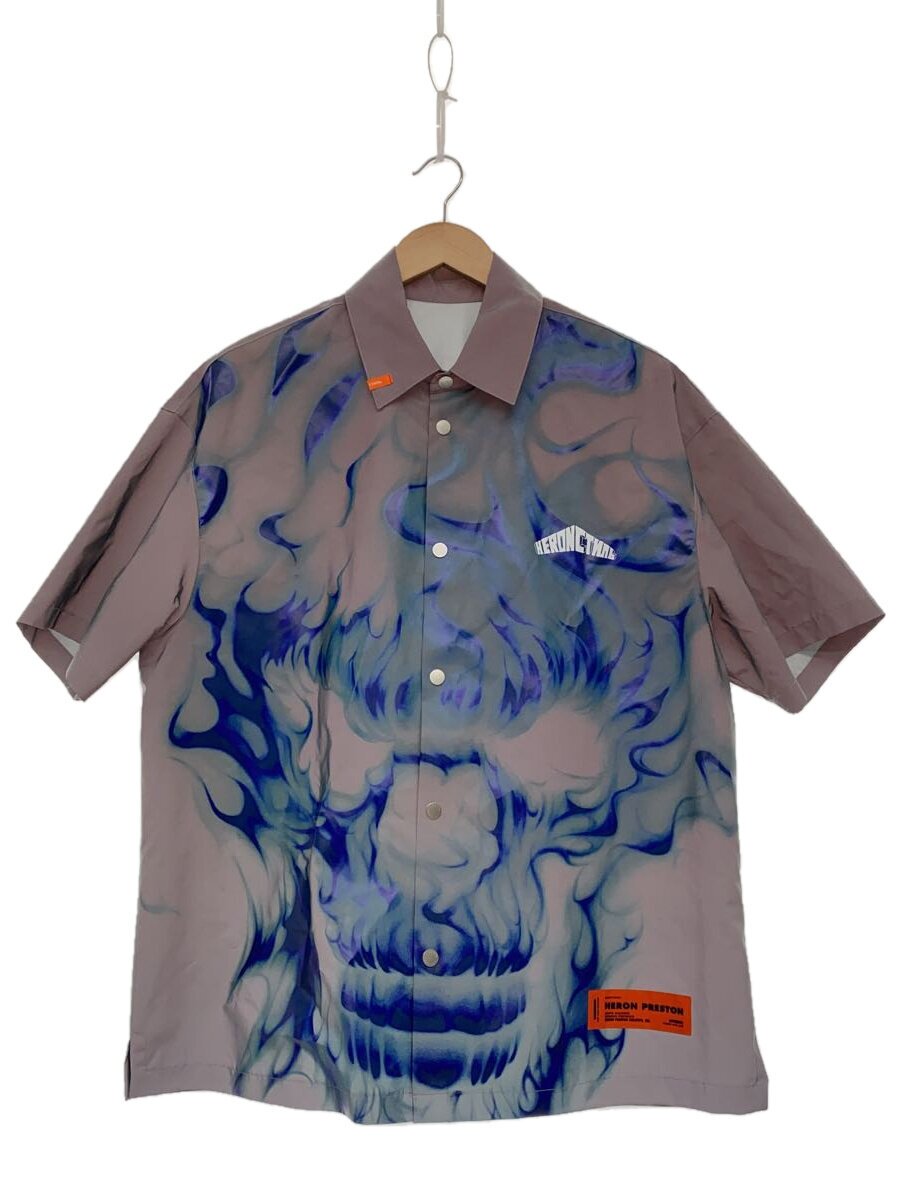 【中古】HERON PRESTON◆半袖プルオーバー/XS/--/SLV【メンズウェア】