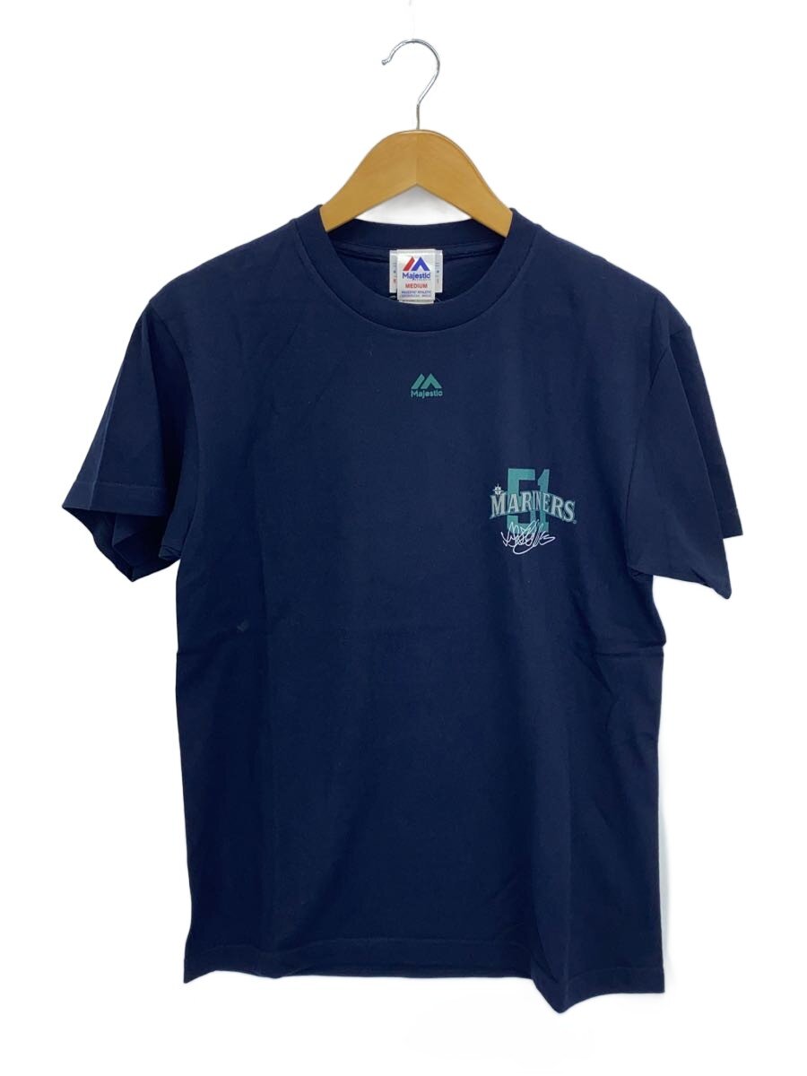 【中古】Majestic◆プルオーバー/M/綿織物/NVY/2019MLBオープンニングシリーズ//【メンズウェア】