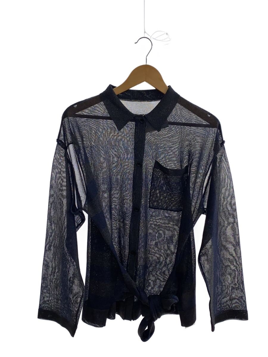 【中古】PERVERZE◆長袖プルオーバー/FREE/ポリエステル/NVY/0125010511//【レディースお召しもの】