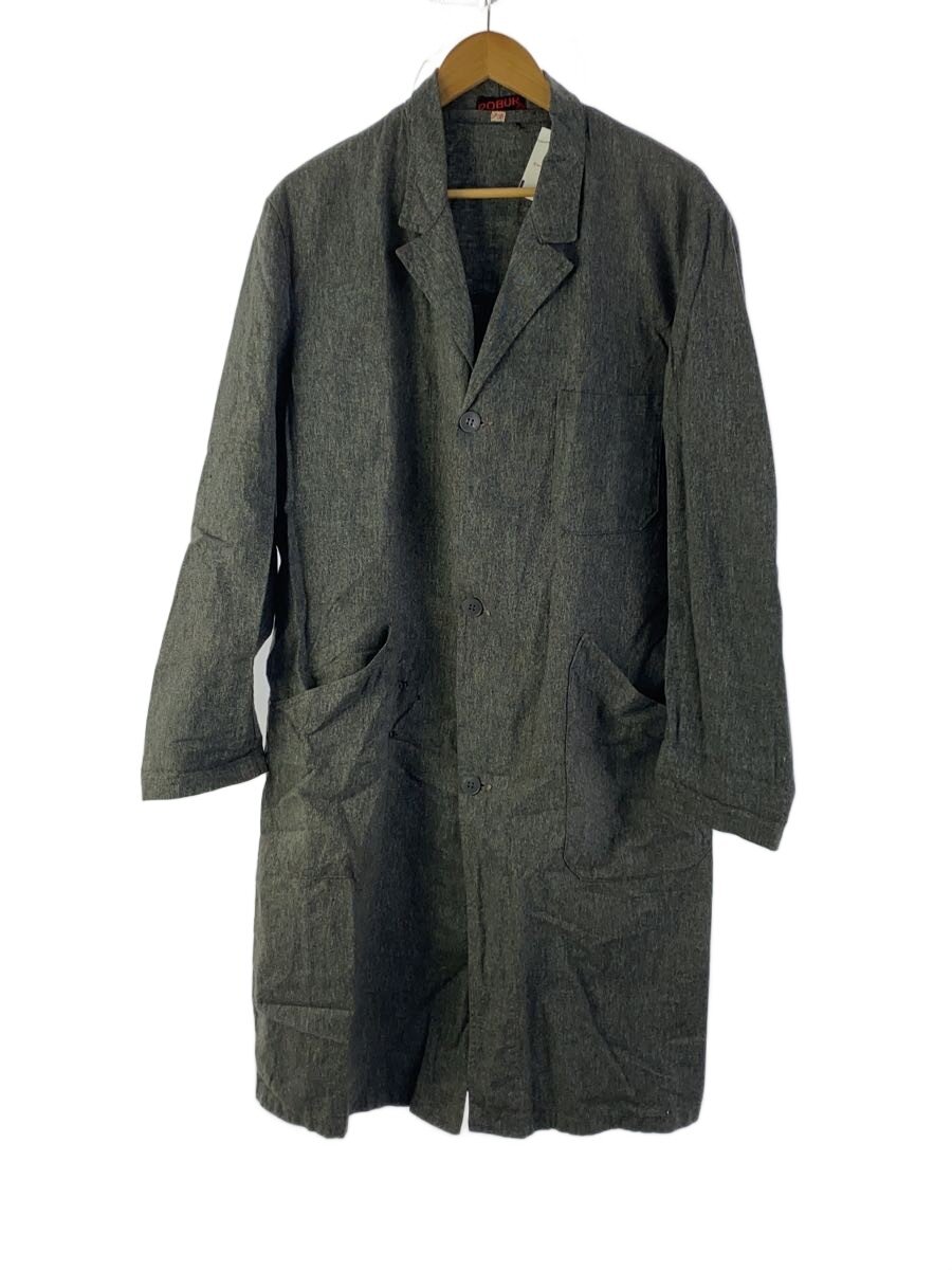 【中古】EURO VINTAGE◆EV/40s-50s/ROBUR/黒シャンブレー/アトリエコート/ショップコート/44/コットン/GRY//【メンズウェア】|2nd STREET 店