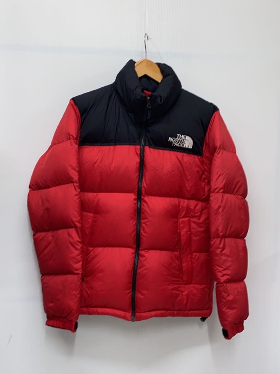 【中古】THE NORTH FACE◆NUPTSE DOWN JKT_ヌプシダウンジャケット/M/ナイロン/RED/無地//【メンズウェア】|2nd STREET 店