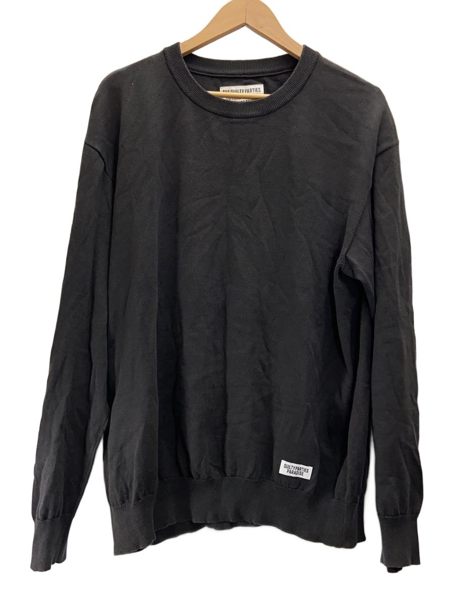 【中古】WACKO MARIA◆トップス/L/綿織物/GRY//【メンズウェア】