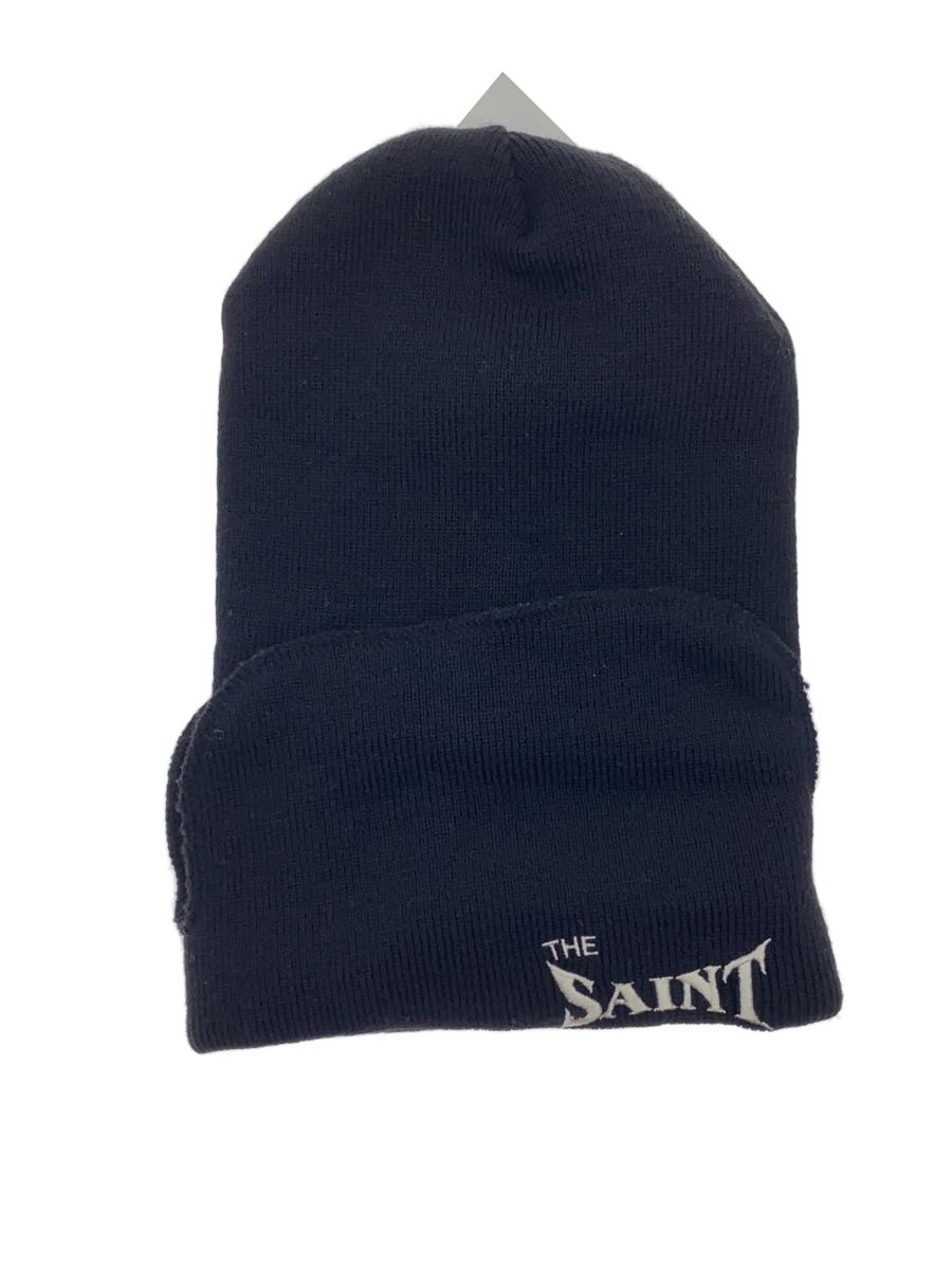 【中古】SAINT MICHAEL◆SHERMER ACADEMY Knit Cap Saint Room 編み物旗がしら/黒いこと//【服飾雑貨他】