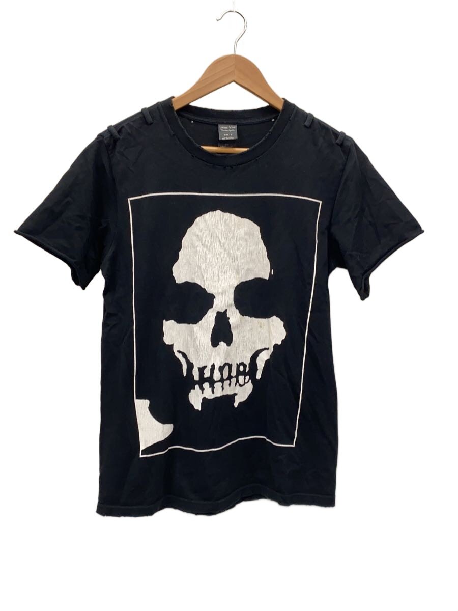 【中古】NUMBER (N)INE◆プルオーバー/2/綿織物/BLK【メンズウェア】