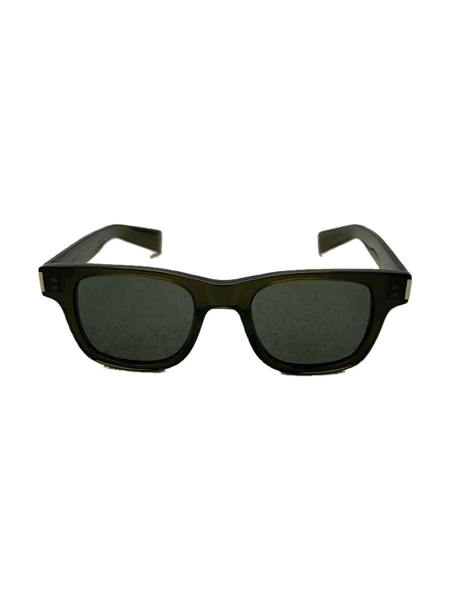 Lunettes de soleil SAINT LAURENT kaki et transparent sl 564 003