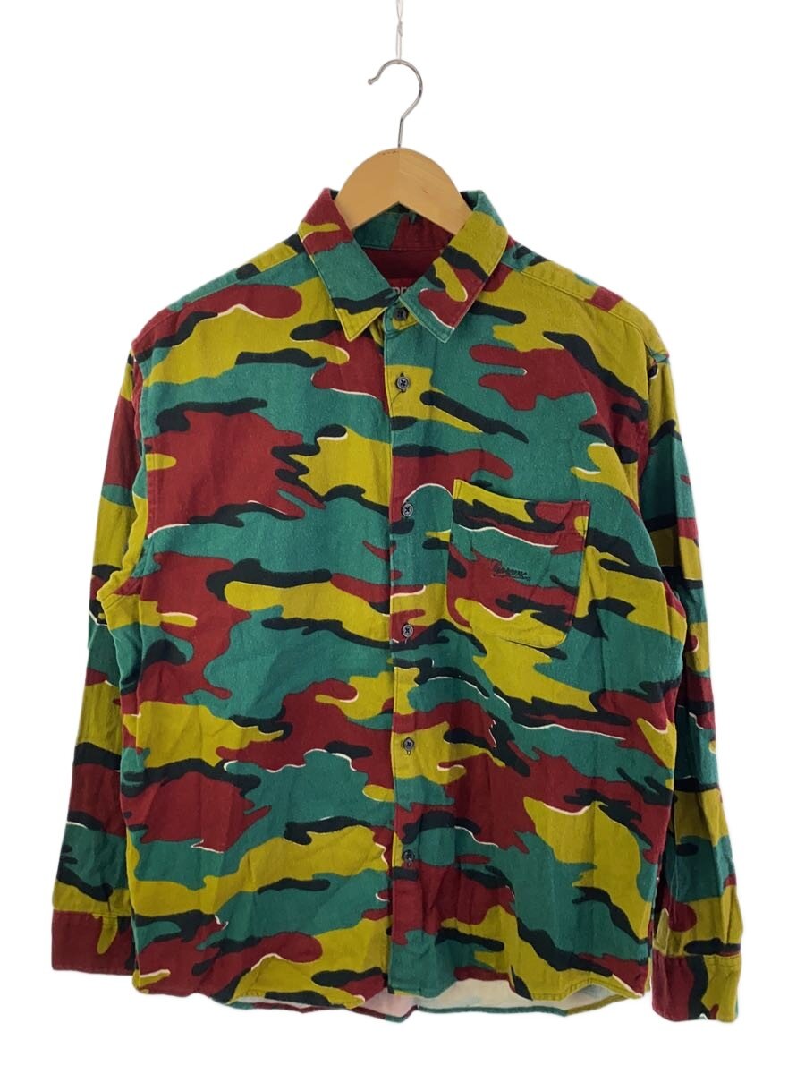【中古】Supreme◆長袖シャツ/S/コットン/KHK/カモフラ【メンズウェア】|2nd STREET 店