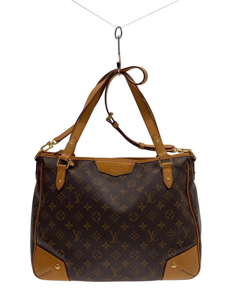 【中古】LOUIS VUITTON◆エストレーラMM_モノグラム・帆布/PVC/BRW【御徒面子】