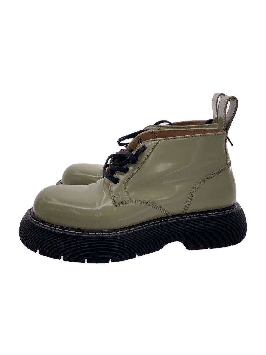 【中古】BOTTEGA VENETA◆ブーツ/43/KHK【シューズ】
