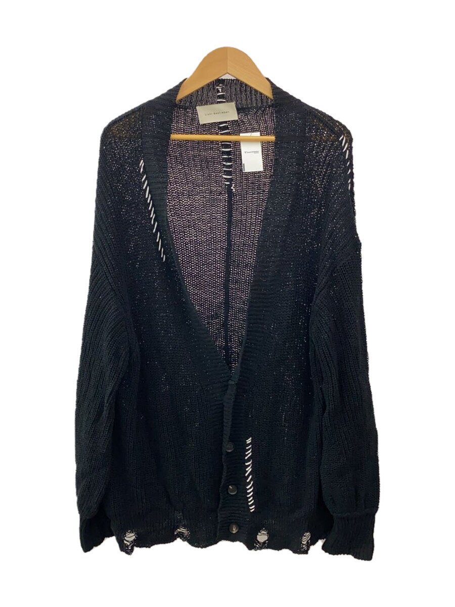 【中古】licht bestreben◆ジレー(朦々たる)/1/綿織物/BLK/無地/LB21SS-KN01【メンズウェア】