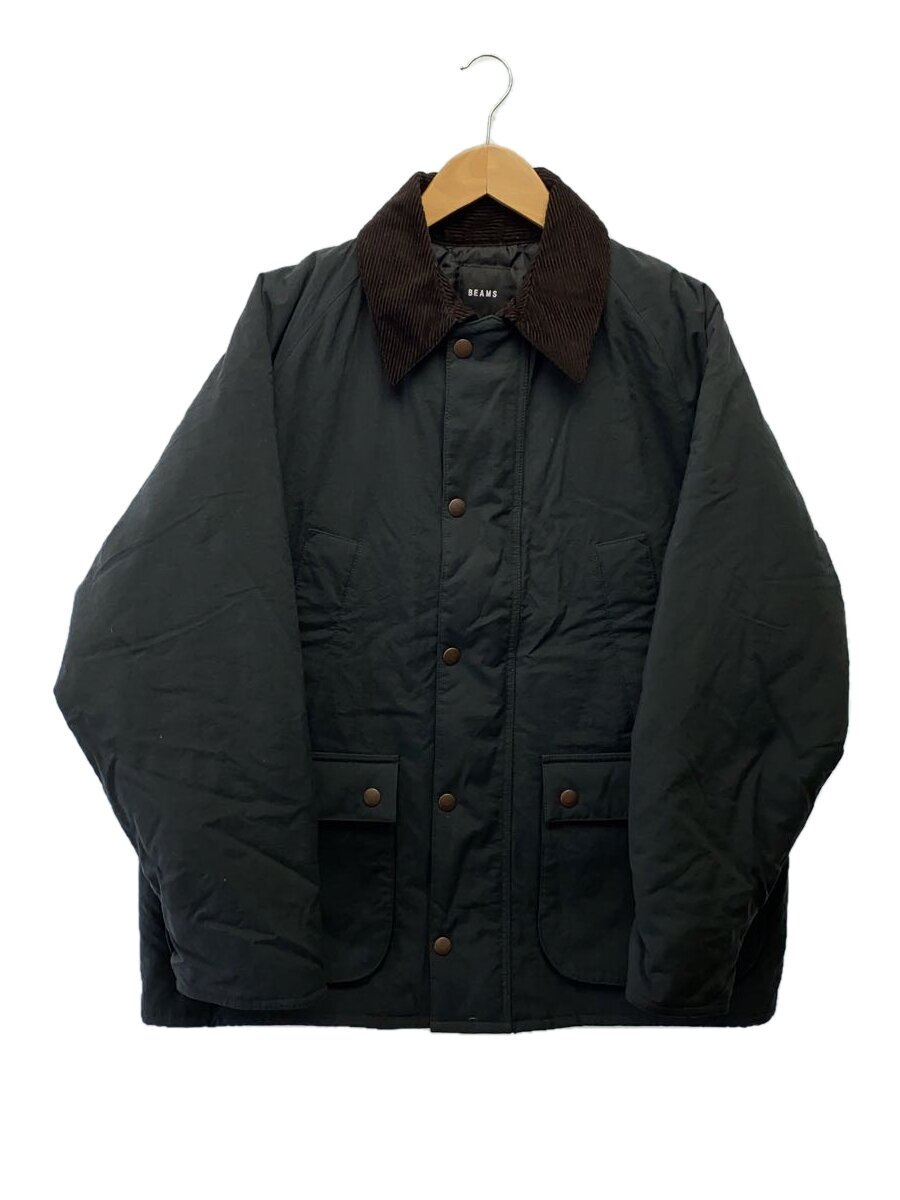 【中古】BEAMS◆中綿ジャケット/M/ナイロン/BLK/無地/11-19-0144-120【メンズウェア】｜2ｎｄ STREET 店