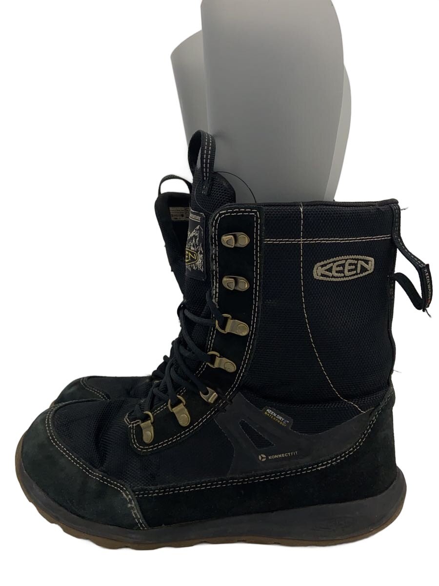【中古】KEEN◆ブーツ/27.5糎/黒いこと/当て嵌める感有/剥がれ有/1027733【シューズ】