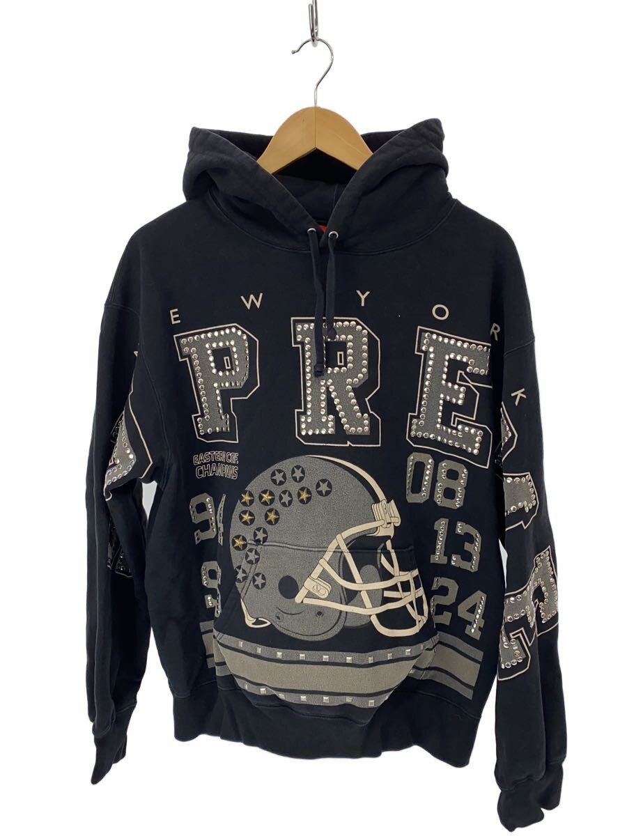 【中古】Supreme◆Champions Studded Hooded Sweatshirt/M/綿織物/BLK【メンズウェア】