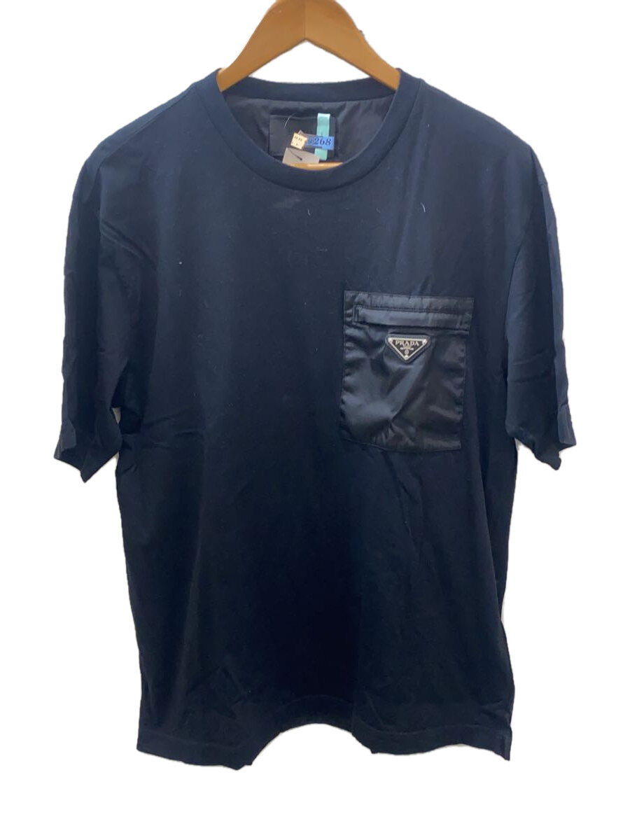 【中古】PRADA◆プルオーバー/XL/綿織物/BLK/ACU1 2023 4226//【メンズウェア】