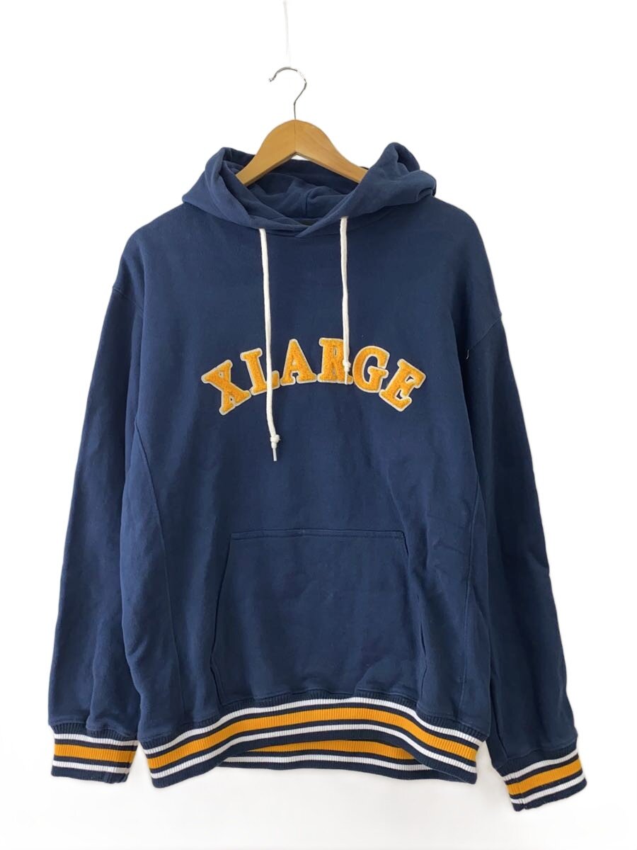 【中古】X-LARGE◆パーカー/M/綿織物/NVY/101234012006//【メンズウェア】