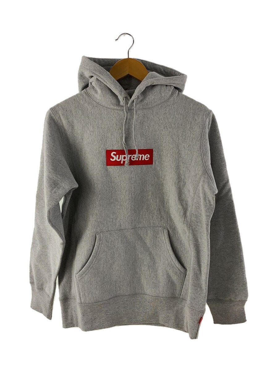 【中古】Supreme◆パーカー/S/綿織物/GRY/16AW/BOX LOGO【メンズウェア】