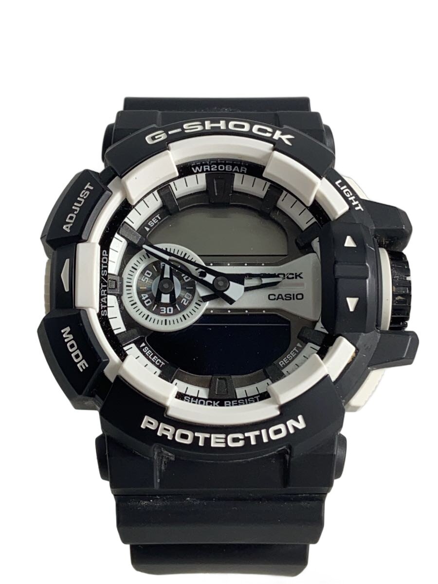 【中古】CASIO◆石英ウオッチ・G-SHOCK/デジアナ/天然ゴム/黒いこと/独居室切り身【服飾雑貨他】