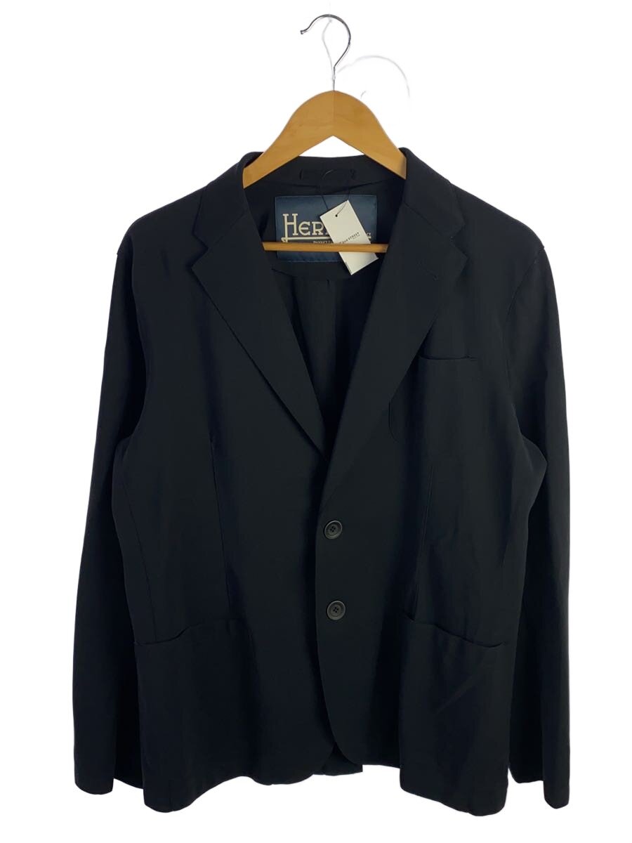 【中古】HERNO◆テーラードジャケット/50/ナイロン/ネイビー【メンズウェア】｜2ｎｄ STREET 店