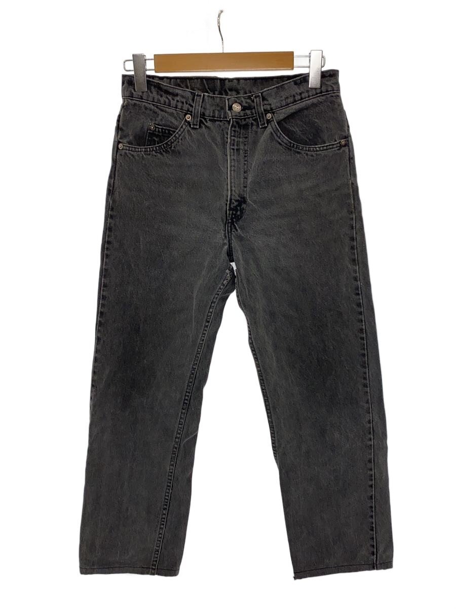 【中古】Levi’s◆スキニーパンツ/90s/名取り草裏522目じるし/32/ジーンズ/GRY/USA製【メンズウェア】