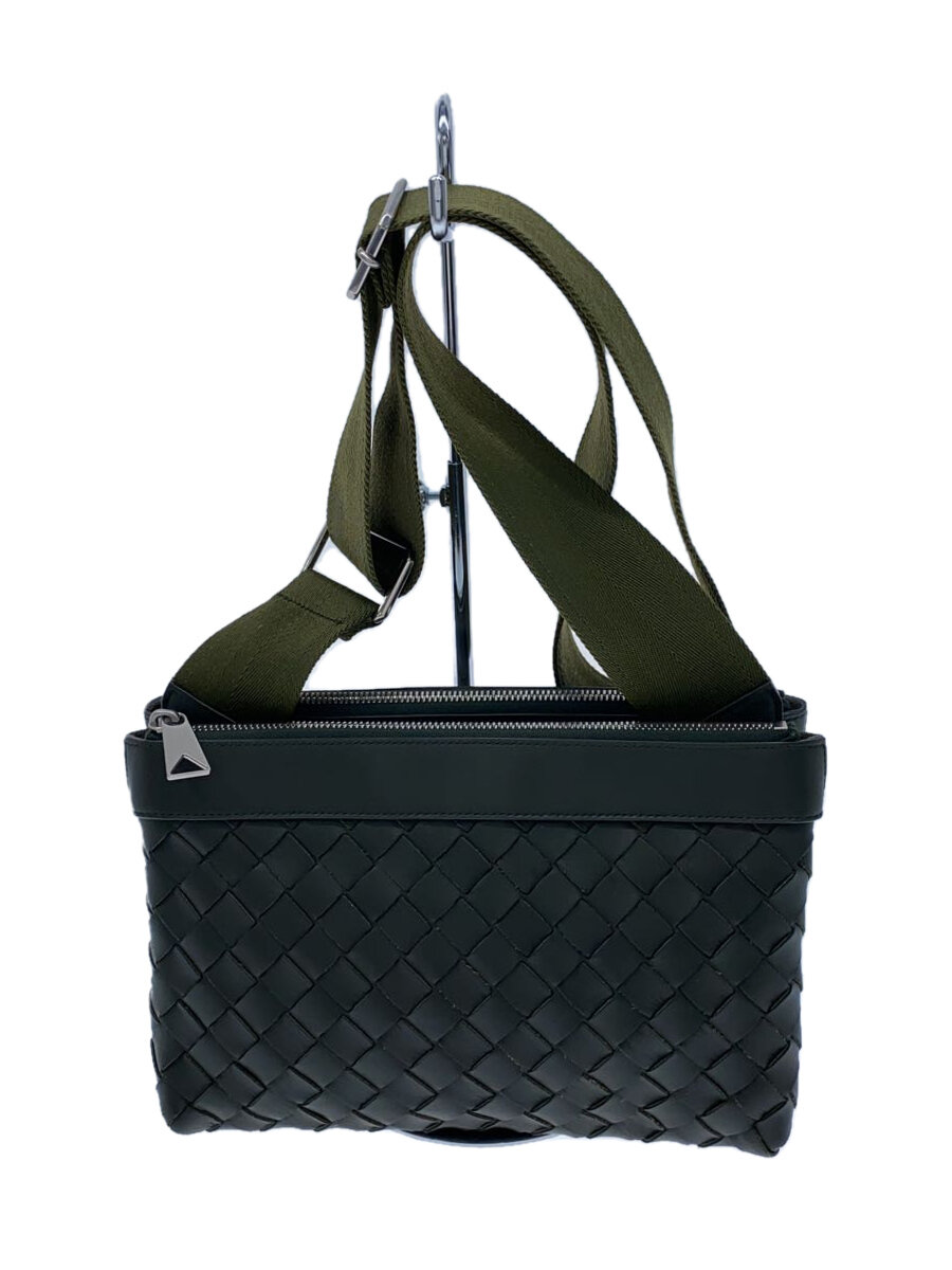 【中古】BOTTEGA VENETA◆ショルダーバッグ/--/KHK/無地/532612//【御徒面子】