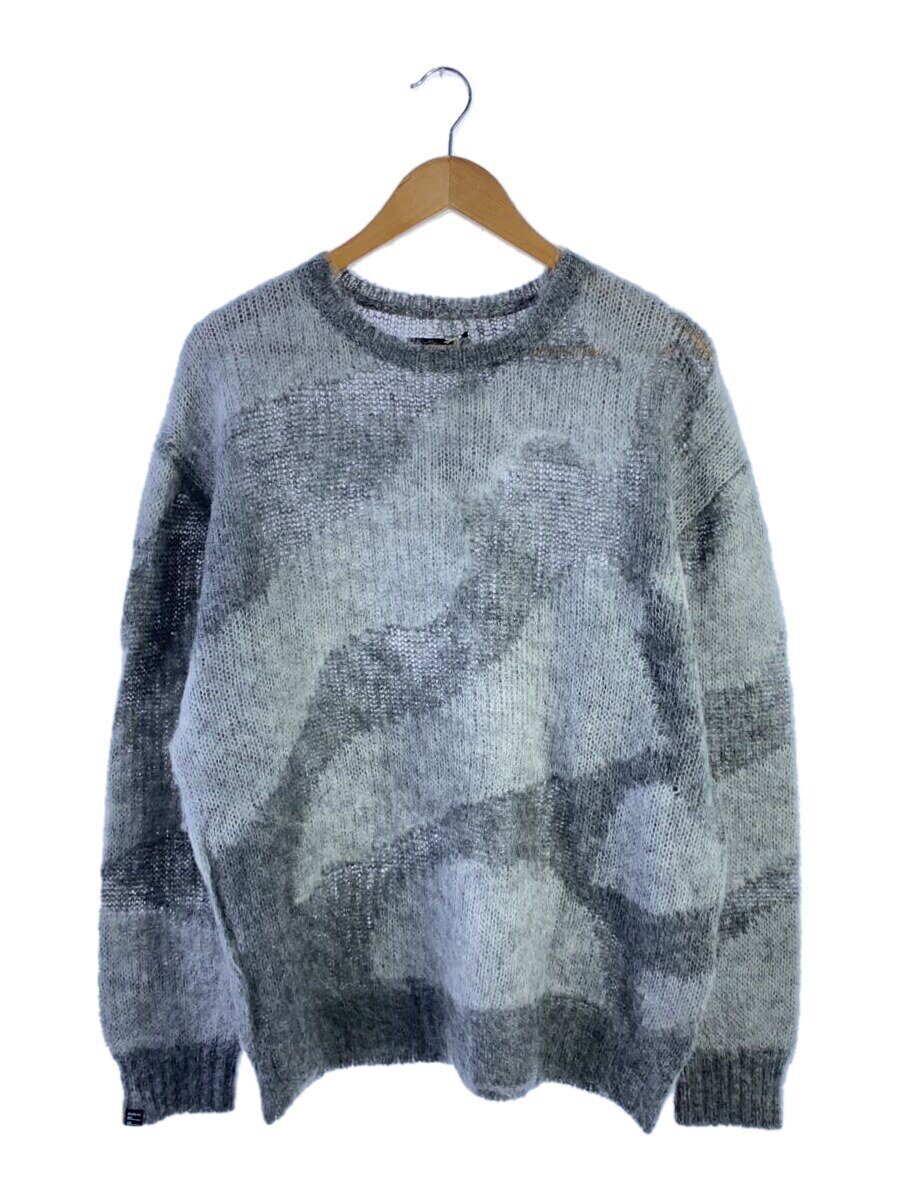 【中古】DELUXE(Deluxe Clothing)◆DREAMING/モヘア混/ニット・セーター(薄手)/L/モヘア/GRY/24AD3206【メンズウェア】｜2ｎｄ STREET 店
