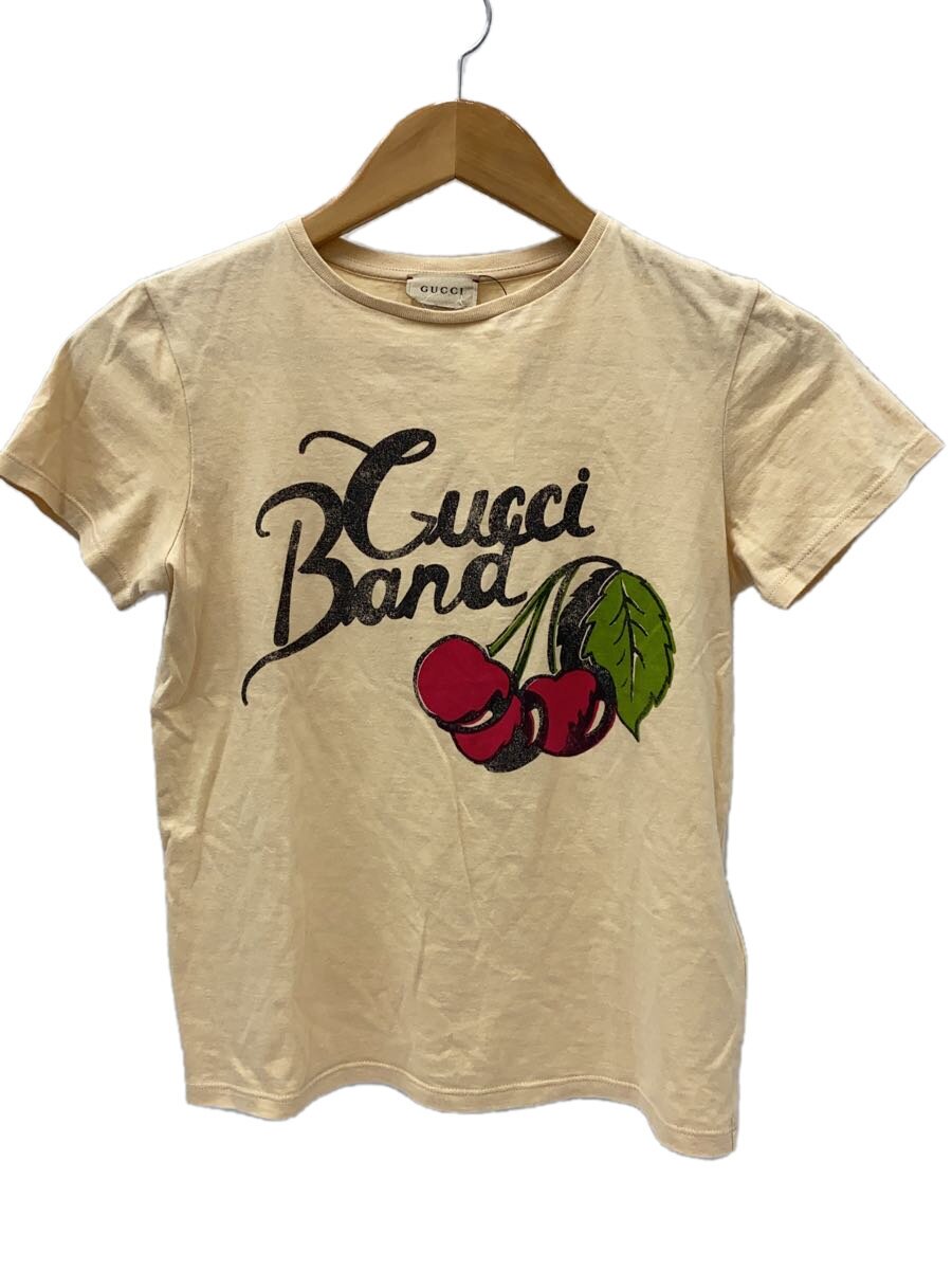 【中古】GUCCI◆ティーシャツ/140珊/綿織物/BEG/610190XJD27【キッズ】