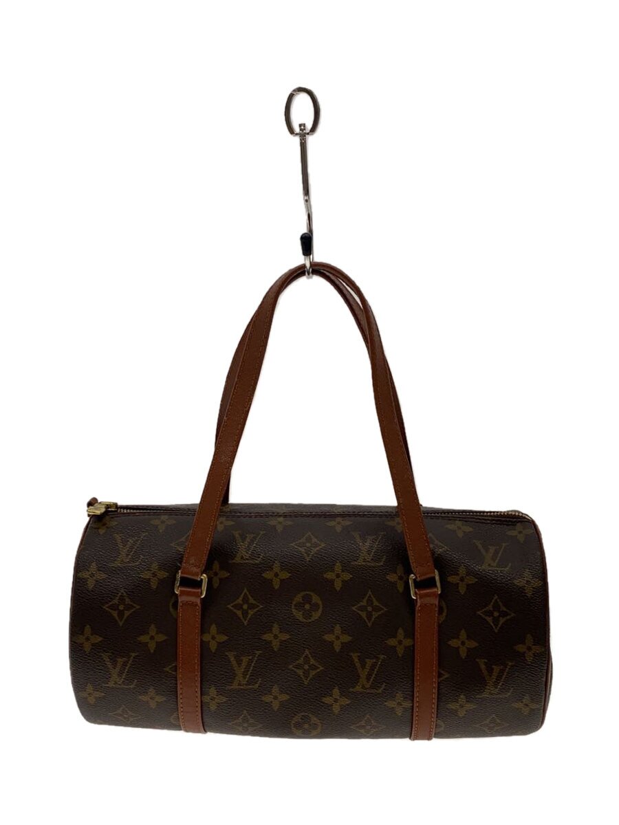 【中古】LOUIS VUITTON◆2)パピヨン30_モノグラム・帆布_BRW/PVC/BRW/モノグラム//【御徒面子】