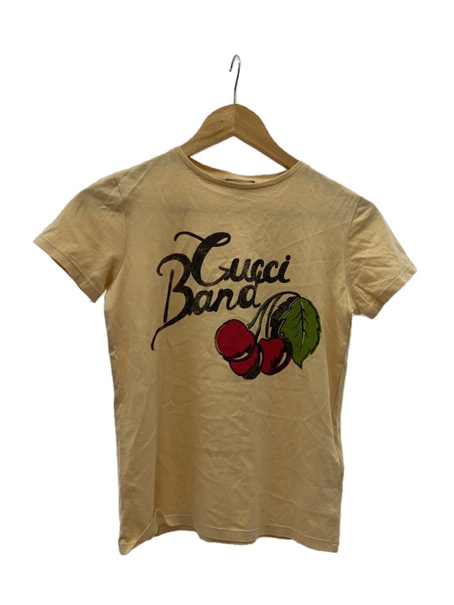 【中古】GUCCI◆ティーシャツ/140珊/綿織物/BEG/610190XJD27【キッズ】