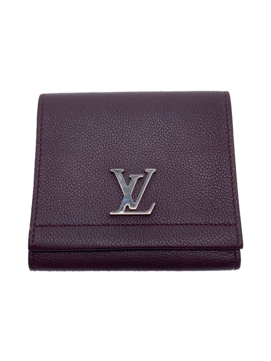 【中古】LOUIS VUITTON◆ポルト・フォイユ・ロックミーII・コンパクト_PUP/牛革/PUP/無地/レディース【服飾雑貨他】｜2ｎｄ STREET 店