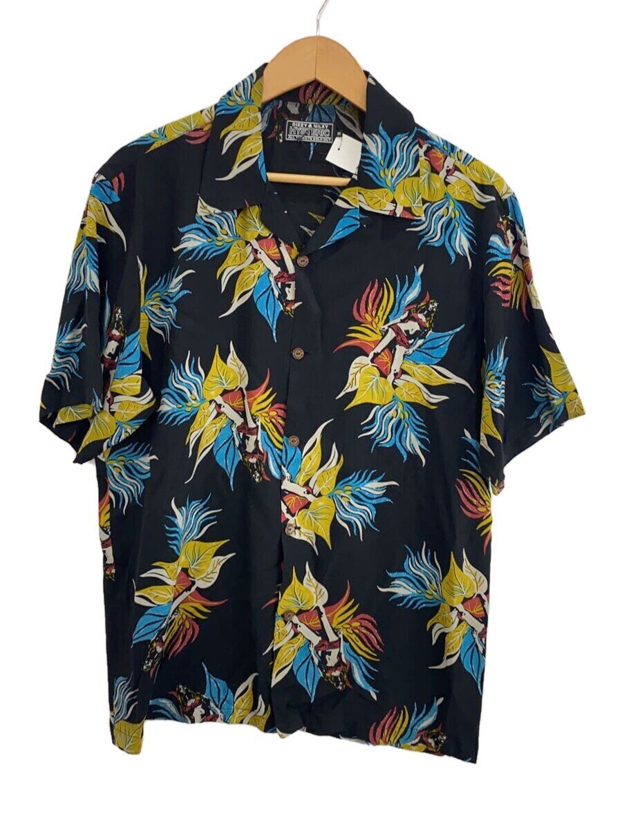 【中古】HYSTERIC GLAMOUR◆アロハシャツ/M/レーヨン/BLK/02241ah11【メンズウェア】｜2ｎｄ STREET 店