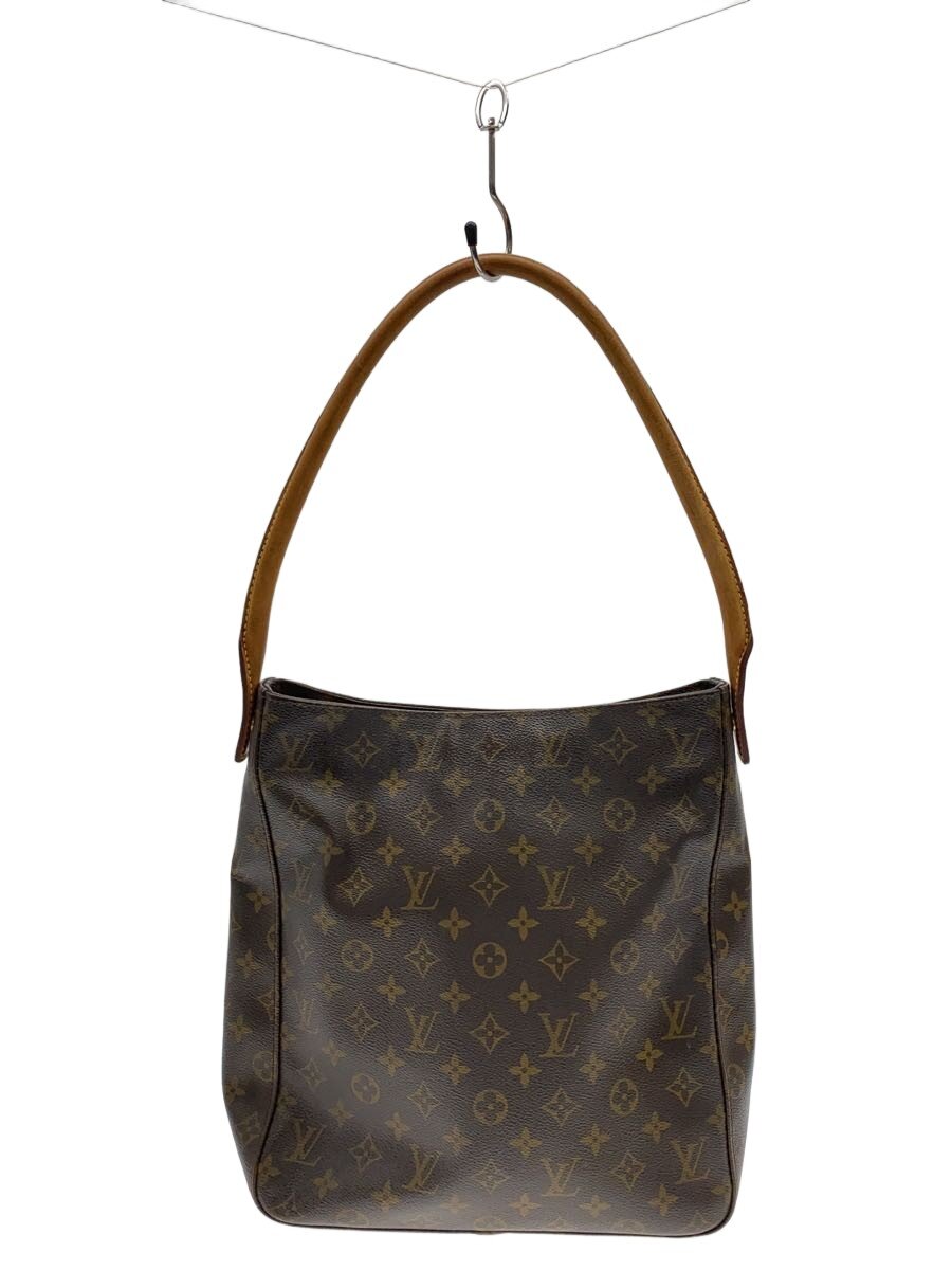 【中古】LOUIS VUITTON◆ルーピングGM_モノグラム・キャンバス/PVC/BRW/総柄【バッグ】|2nd STREET 店