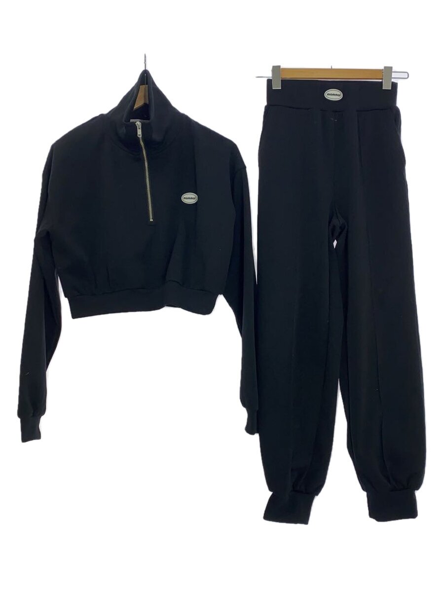 【中古】セットアップ/FREE/ポリエステル/BLK【レディース御召しもの】