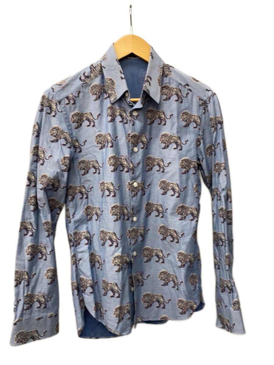 【中古】LOUIS VUITTON◆長袖プルオーバー/XXS/綿織物/BLU/毛の荒物【メンズウェア】