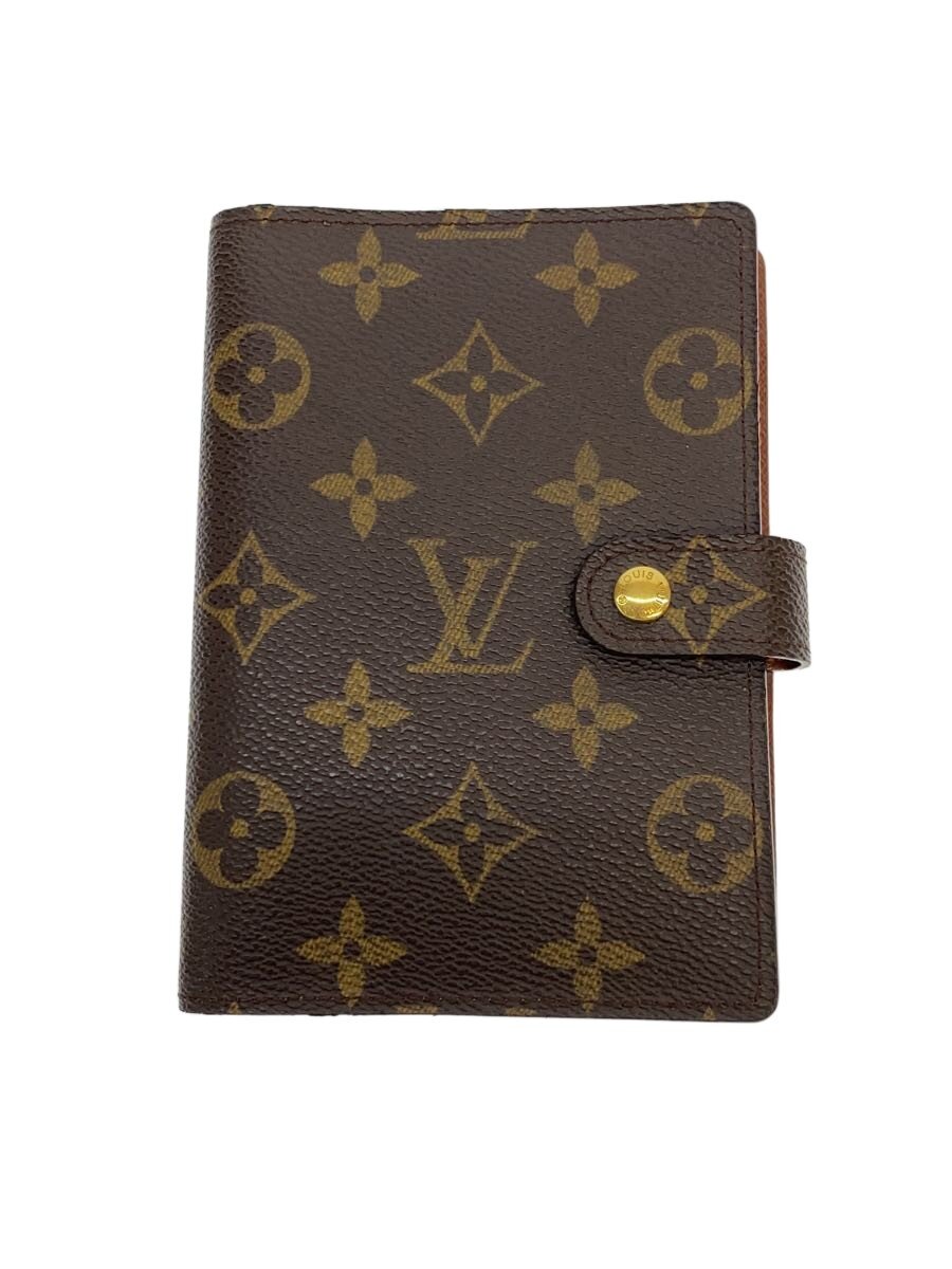 【中古】LOUIS VUITTON◆アジェンダPM_モノグラム・キャンバス/ブラウン/手帳カバー/R20005【服飾雑貨他】｜2ｎｄ STREET 店