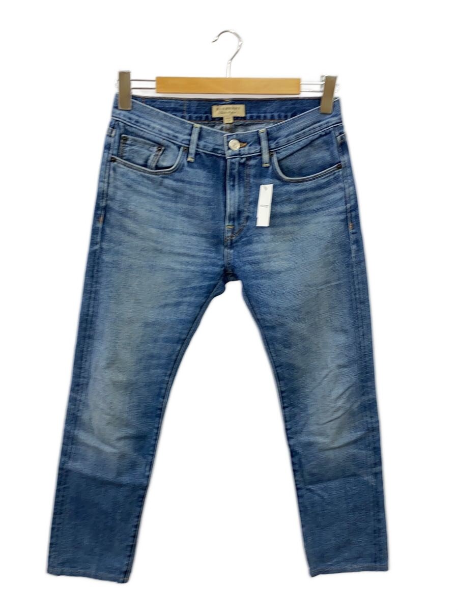 【中古】BURBERRY◆下つ方/30/ジーンズ/IDG/無地//【メンズウェア】