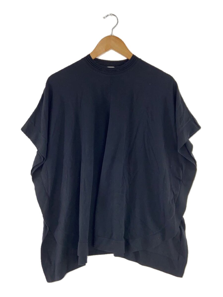 【中古】ENFOLD◆半袖カットソー/38/綿織物/BLK/無地/300GA270-2240//【レディース御召しもの】
