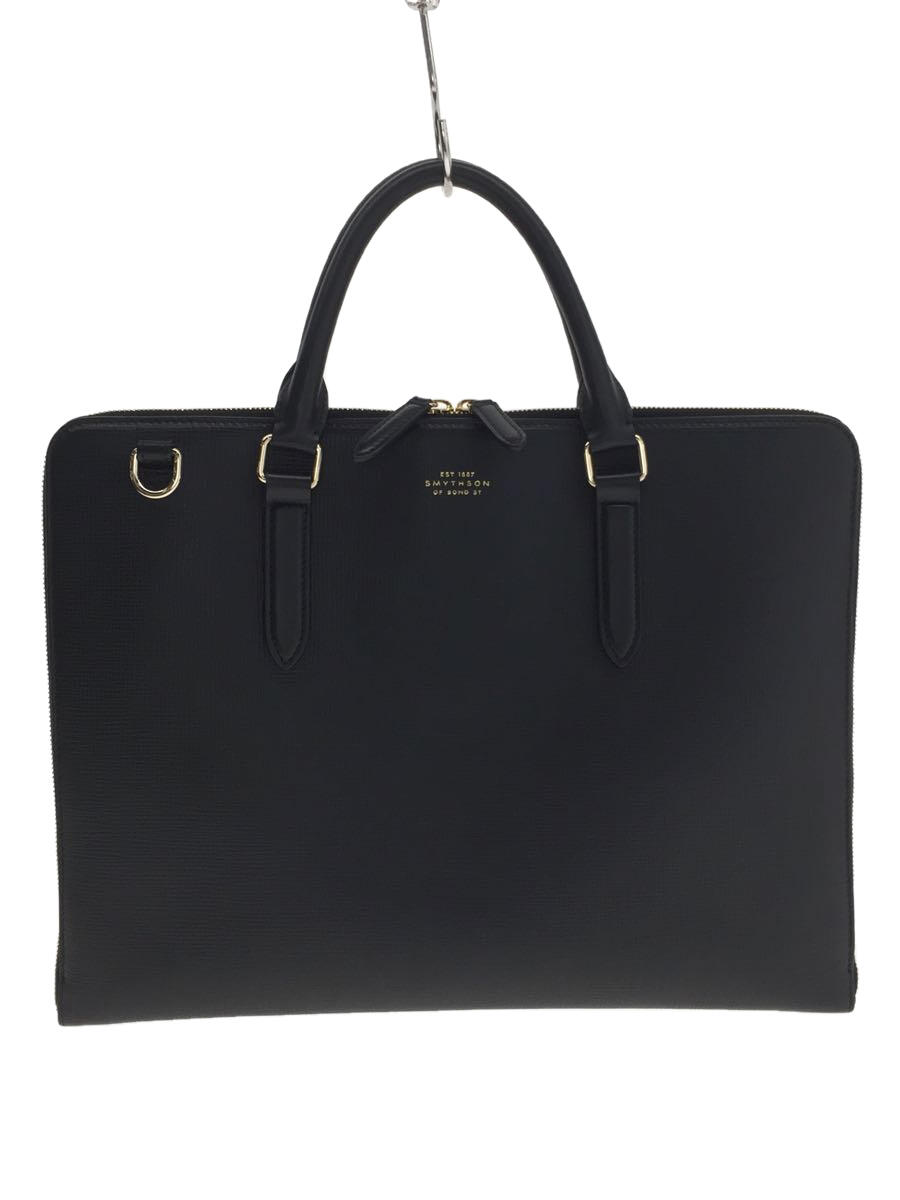 スマイソン　Smythson ビジネスバッグ ダークブラウン ts SMYTHSON(スマイソン) ビジネスバッグ・アタッシュケース