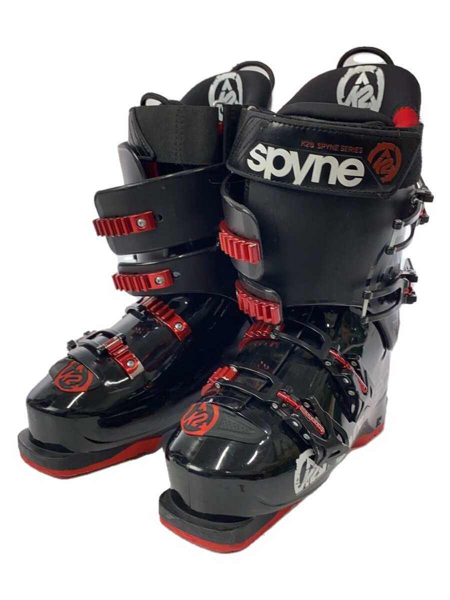 【中古】K2◆SPYNE SERIES .90FLEX/スキーブーツ/ 25/25.5 296mm/BLK【スポーツ】