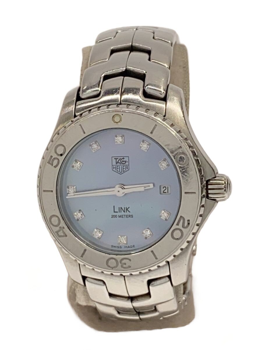 【中古】TAGHeuer◆石英ウォッチ/アナログ/ステンレス鋼/BLU/WJ1317.BA0573【服飾雑貨他】